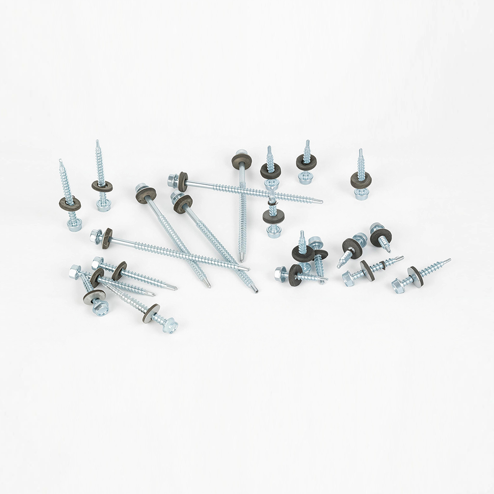 Tornillo autoperforante con cabezal de lavadora hexagonal (ZR-1#)